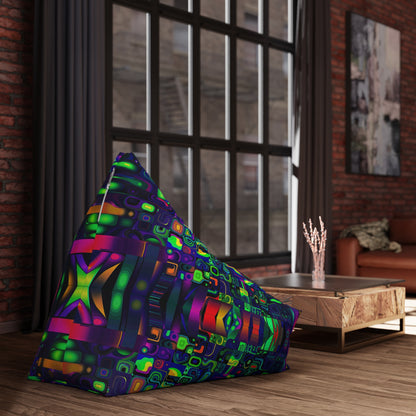 "Prismatic Distortion" BEAN BAG CHAIR COVER