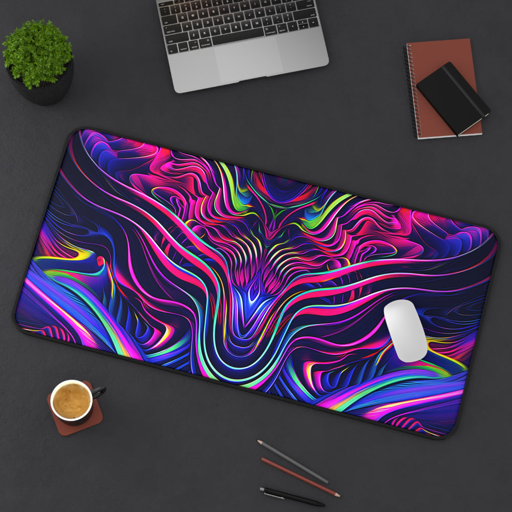 "The Neon Effect" DESK MAT (12x18)(12x22)(15.5x31)