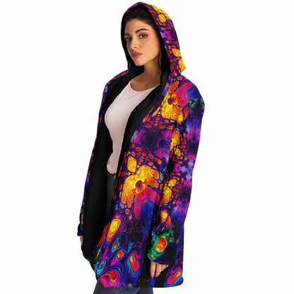 "Nebulon Burst" HOODED CLOAK