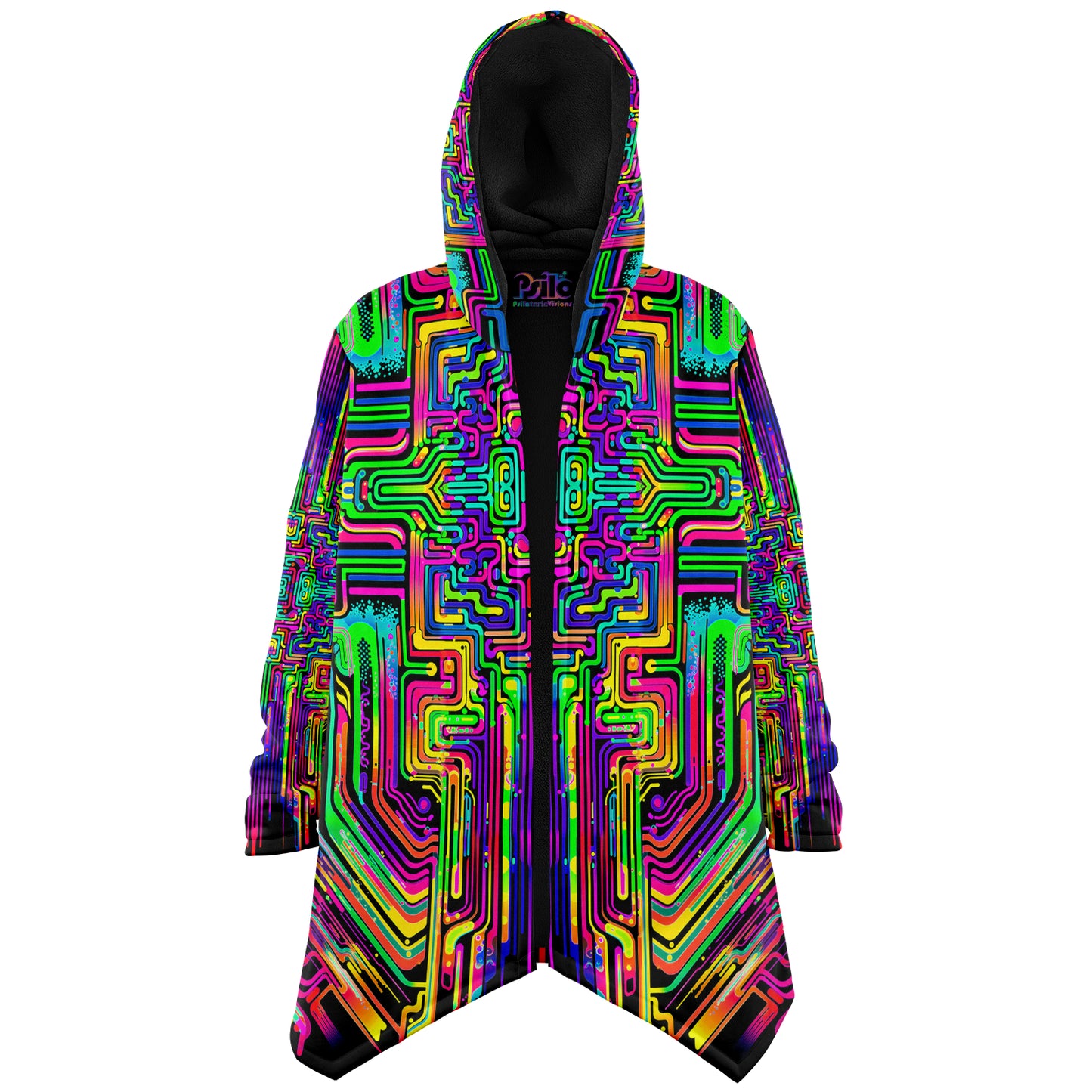 "Borg Rave" HOODED CLOAK