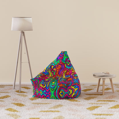 "Cartoon Oil" BEAN BAG CHAIR COVER