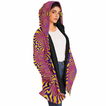 "Primordial Swirl" HOODED CLOAK