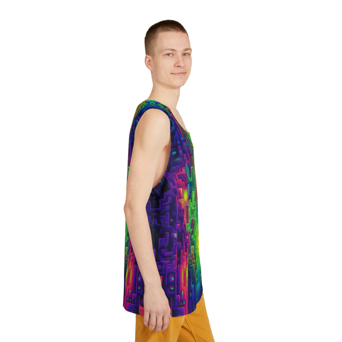 "Galaga" MEN'S TANK TOP