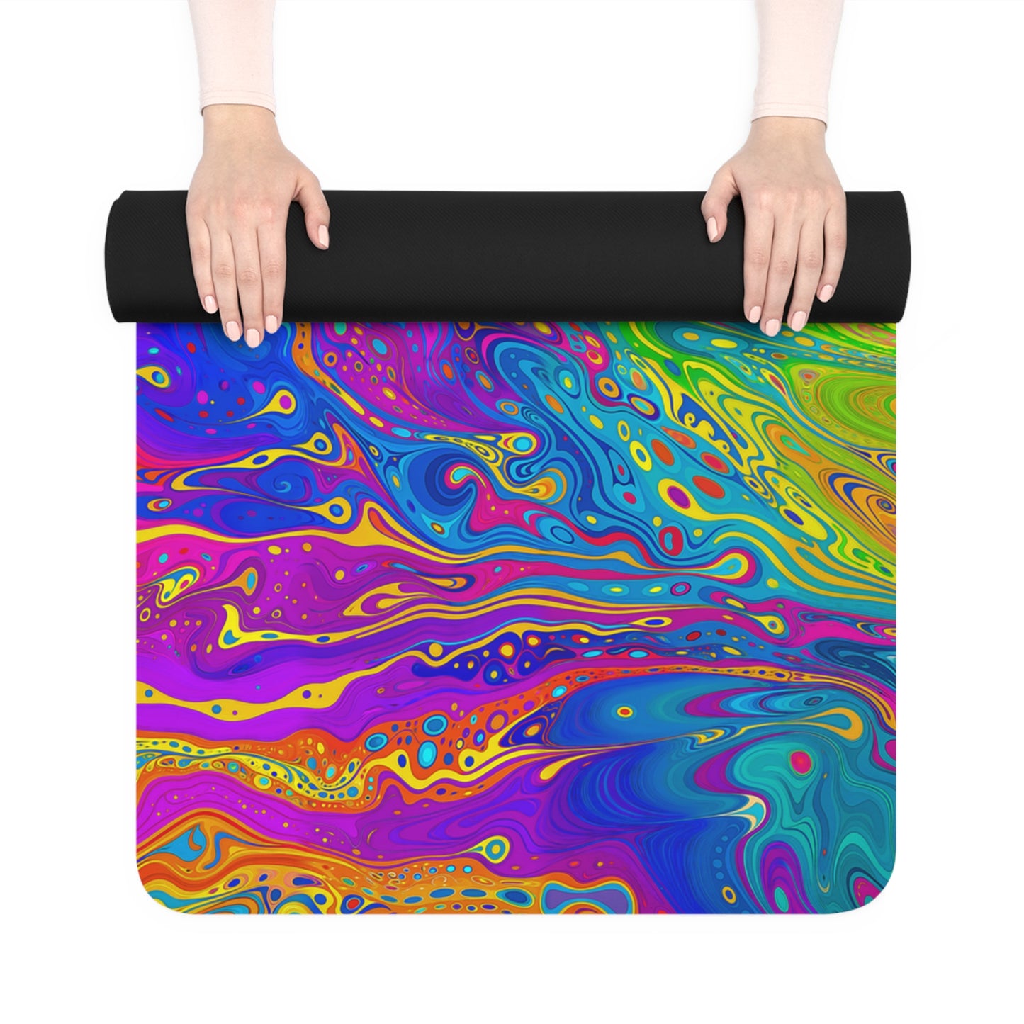 "UV Bleed" YOGA MAT