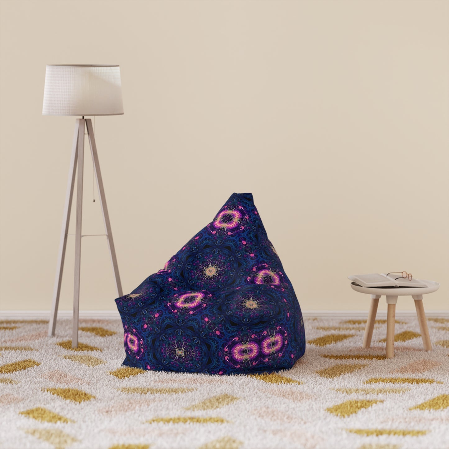 "Nocturnal Lattice" BEAN BAG CHAIR COVER