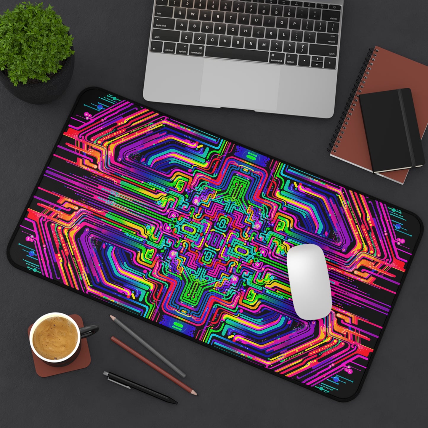 "Rave Nexus" DESK MAT (12x18)(12x22)(15.5x31)