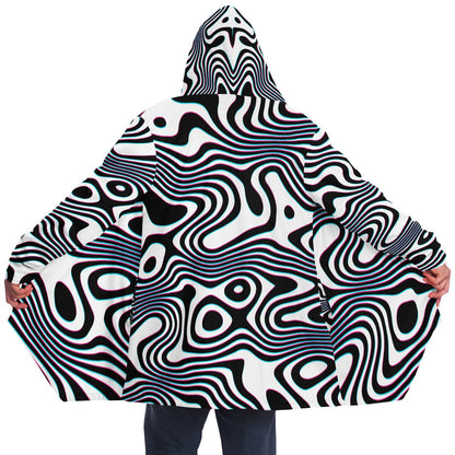 "Wild Cat (White)" HOODED CLOAK