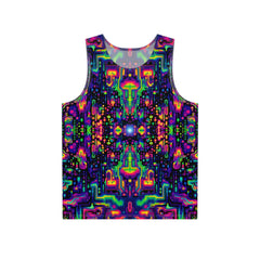 "Trip Capacitor" MEN'S TANK TOP