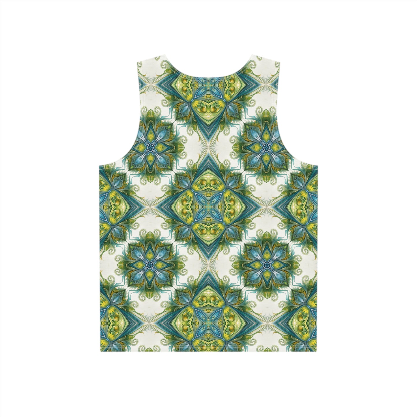 "Porcelain Bloom" MEN'S TANK TOP