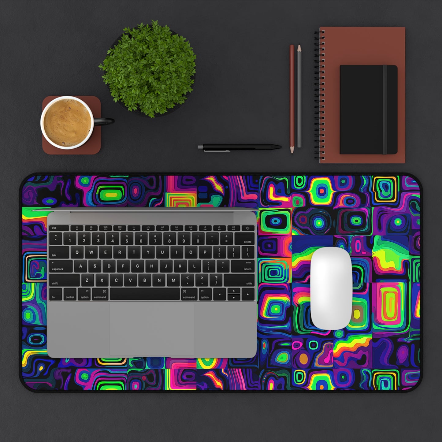 "Purple Delusion" DESK MAT (12x18)(12x22)(15.5x31)