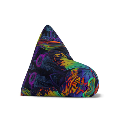 "Psychedelic Butterfly" BEAN BAG CHAIR COVER