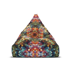 "Kaleidobloom" BEAN BAG CHAIR COVER