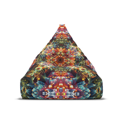 "Kaleidobloom" BEAN BAG CHAIR COVER