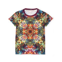 "Kaleidobloom" (WOMEN'S) SPORT TEE