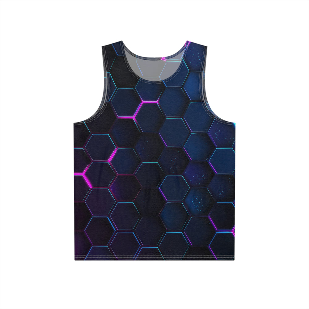 "Dark Honeycomb" MEN'S TANK TOP