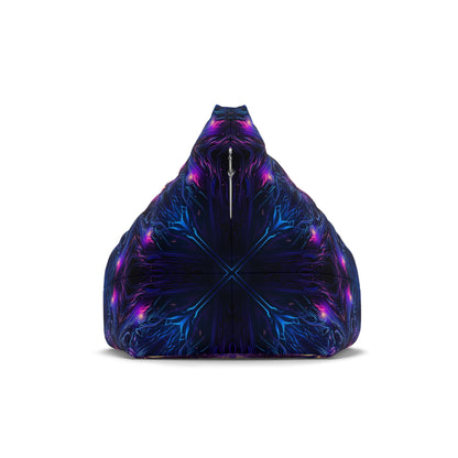 "Twilight Glow Mandala" BEAN BAG CHAIR COVER
