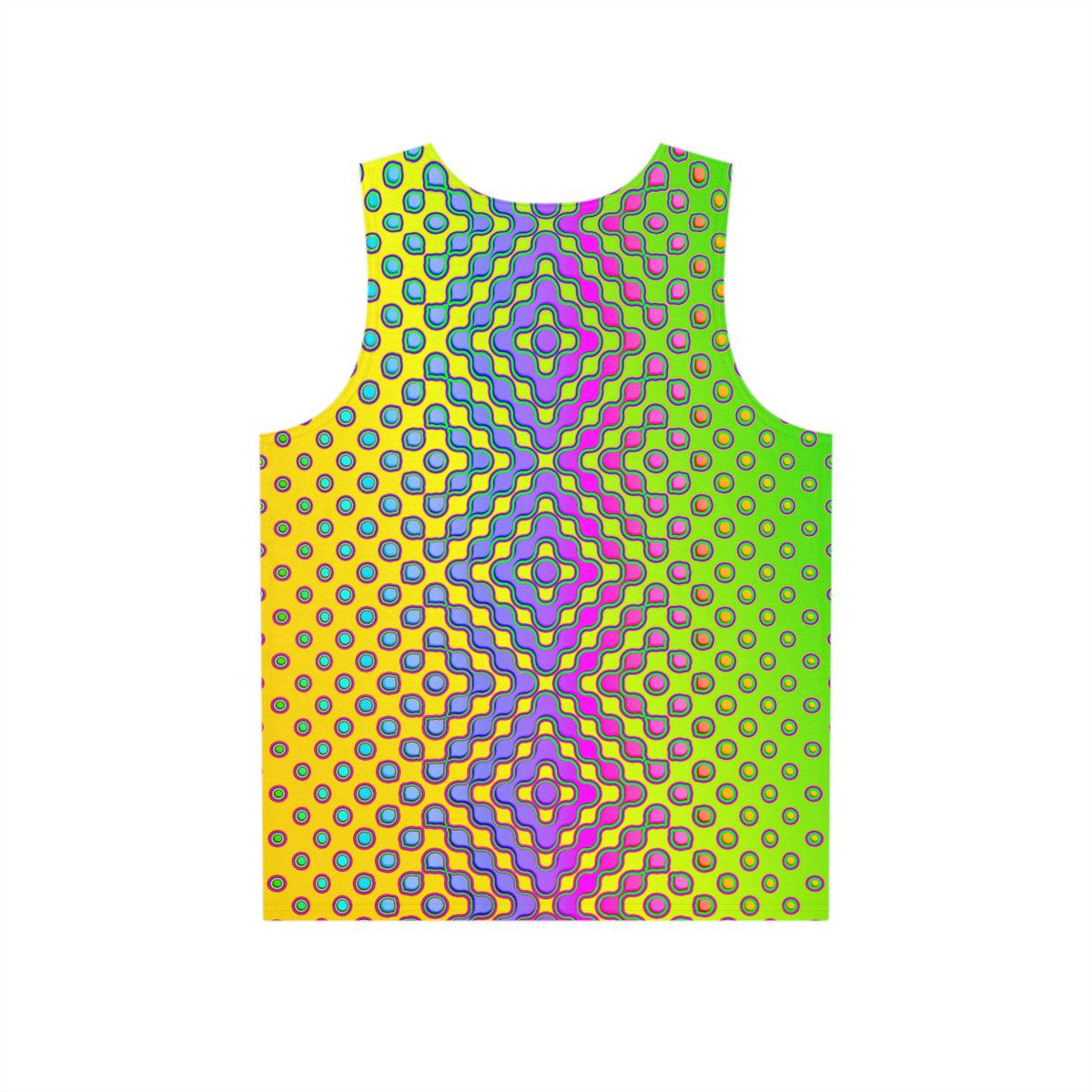 "Morphing Cycles Yellow" MEN'S TANK TOP