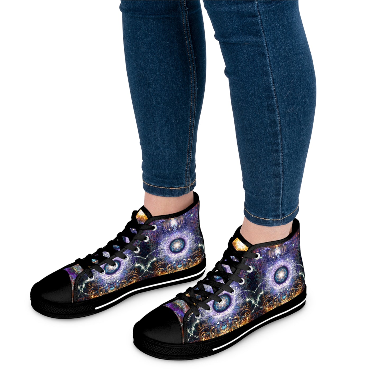 "Immortal Truth V2" WOMEN'S HIGH TOP SNEAKERS