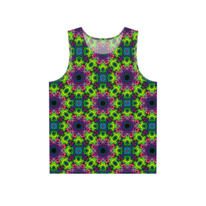 Men's tank top featuring the Portals print