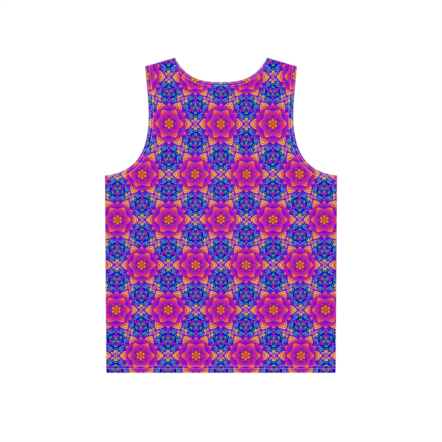 "Mystic Flower Lattice" MEN'S TANK TOP