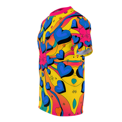 "Psychedelic Hearts" PREMIUM TEE