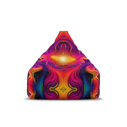 "Cosmic Currents" BEAN BAG CHAIR COVER