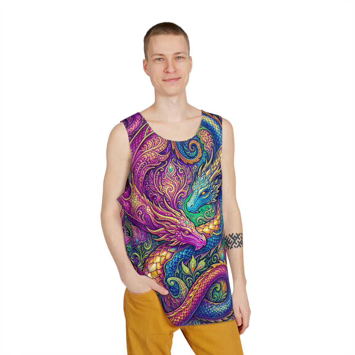 "LovDragons" MEN'S TANK TOP