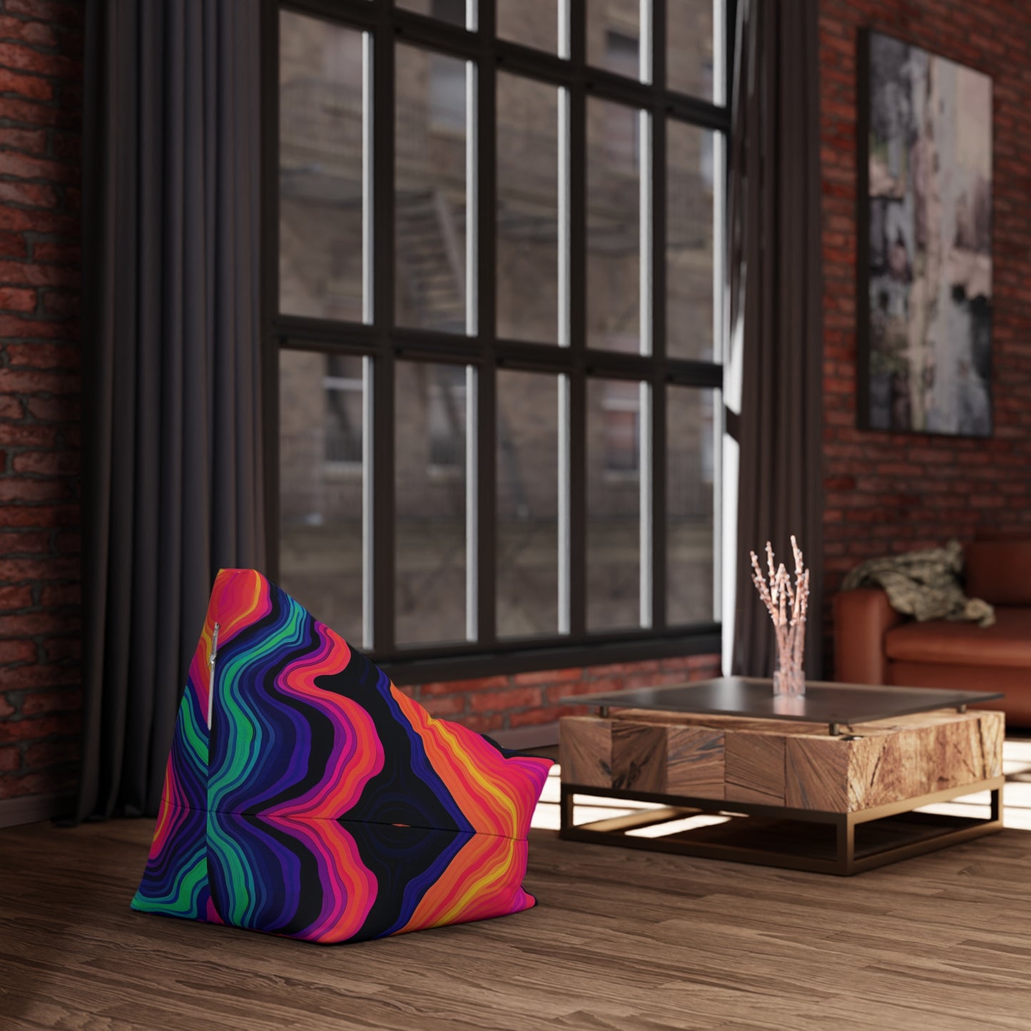 "Drizzle" BEAN BAG CHAIR COVER