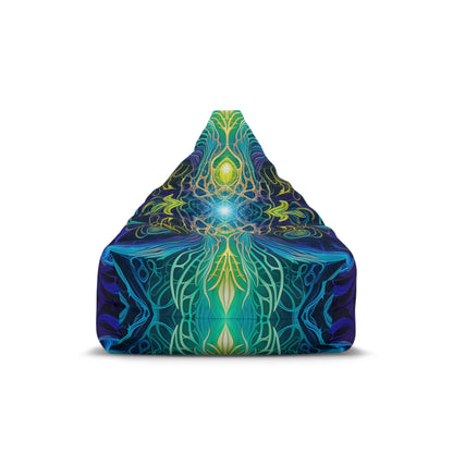 "Orchidious Flip" BEAN BAG CHAIR COVER