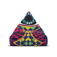 "All Seeing Checkers" BEAN BAG CHAIR COVER