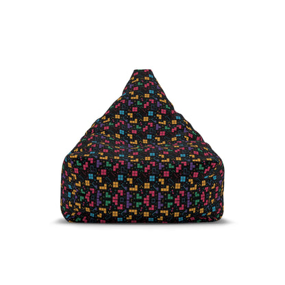 "Tetris Pattern" BEAN BAG CHAIR COVER