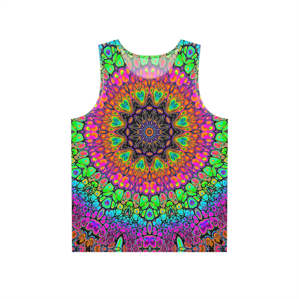 "Soapy Disco Mandala" MEN'S TANK TOP