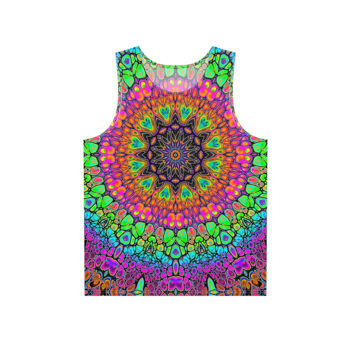 "Soapy Disco Mandala" MEN'S TANK TOP