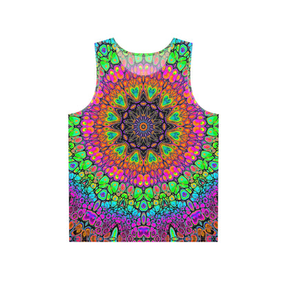 "Soapy Disco Mandala" MEN'S TANK TOP