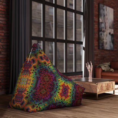"Lysergic Burst" BEAN BAG CHAIR COVER