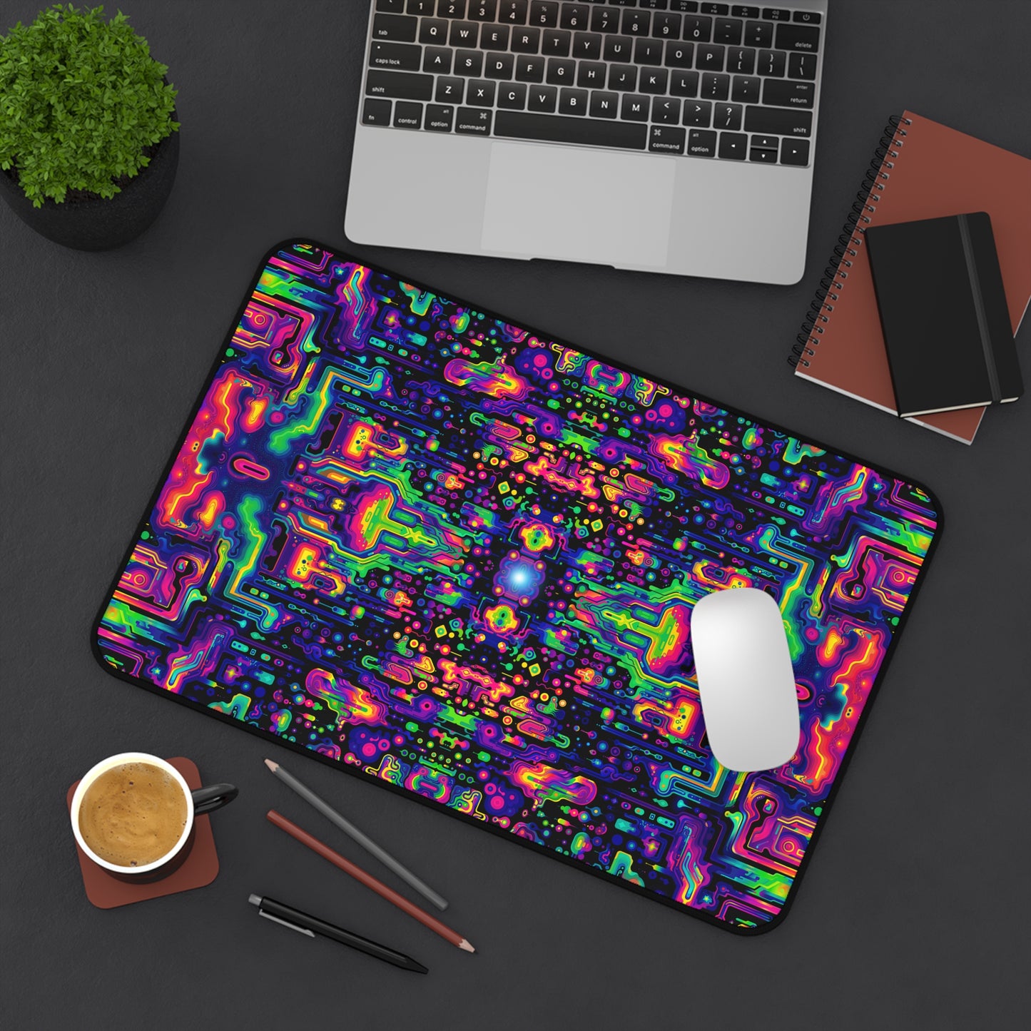 "Trip Capacitor" DESK MAT (12x18)(12x22)(15.5x31)