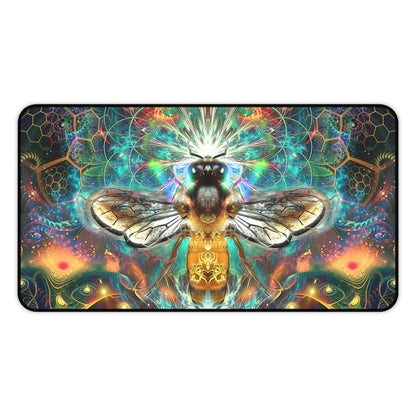 "To Bee or Not to Bee - [Bee Section]" DESK MAT / MOUSE PAD (12x18)(12x22)(15.5x31)