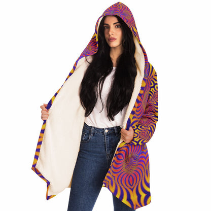 "Primordial Swirl" HOODED CLOAK