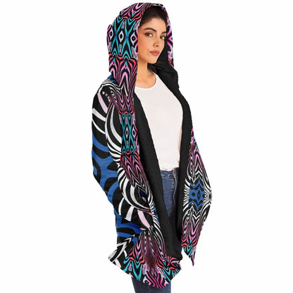 "Psybra" HOODED CLOAK