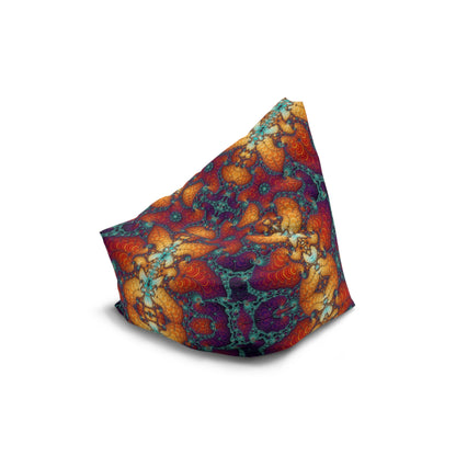 "Psychedelic Fractal" BEAN BAG CHAIR COVER