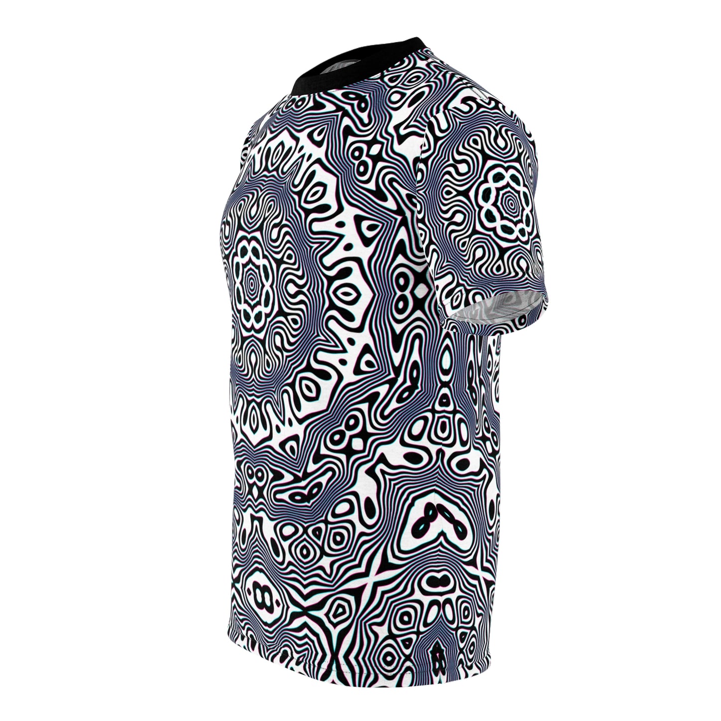 "Wild Cat Mandala (White)" PREMIUM TEE