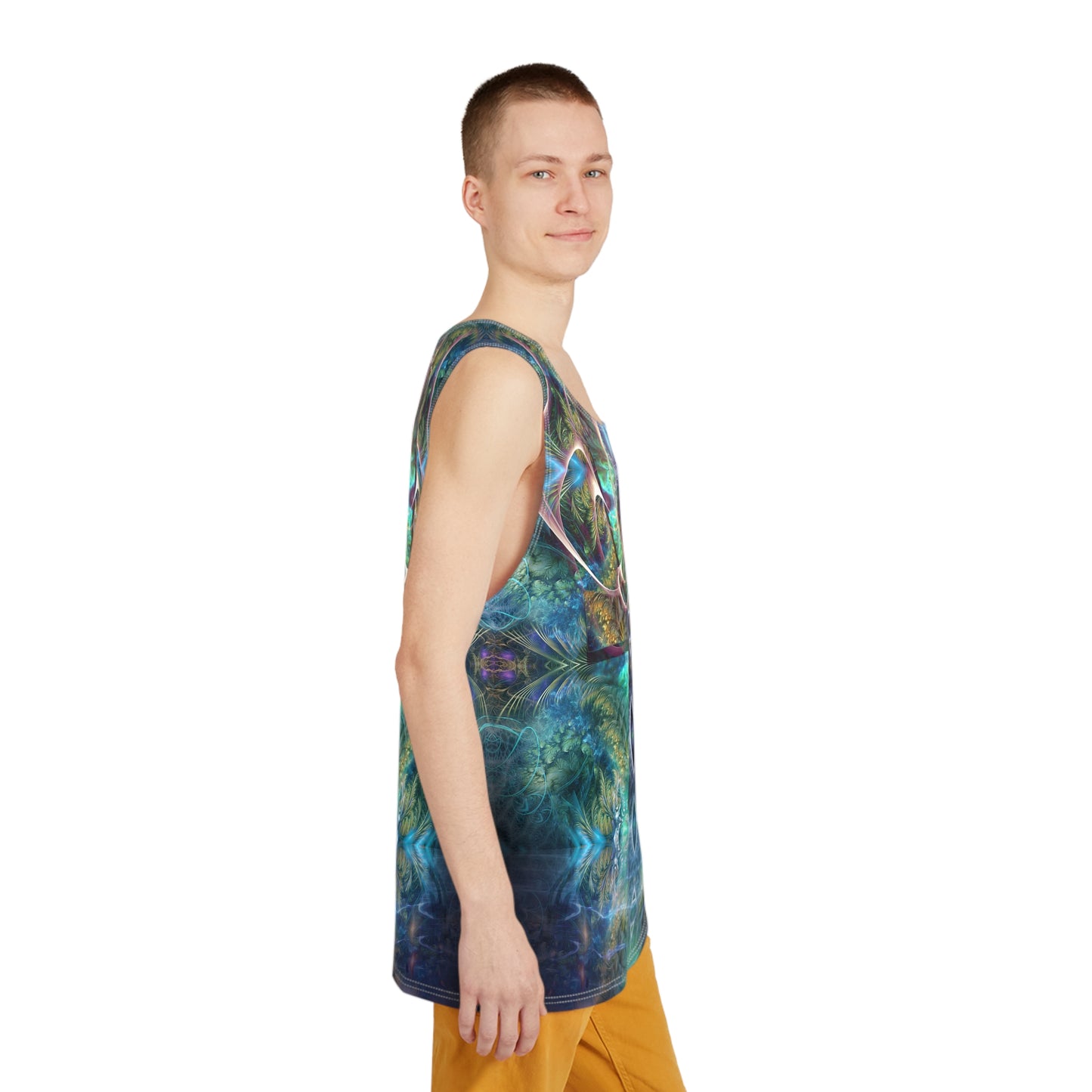 "Fluer de Vie" MEN'S TANK TOP