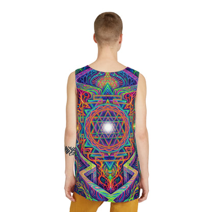 "Oh My Sri Yantra" MEN'S TANK TOP