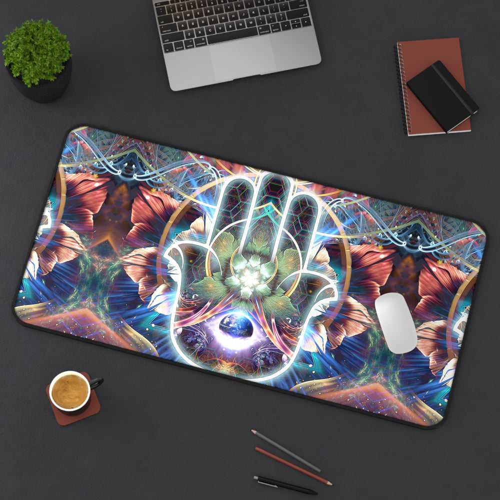 "Divine Protection" DESK MAT (12x18)(12x22)(15.5x31)