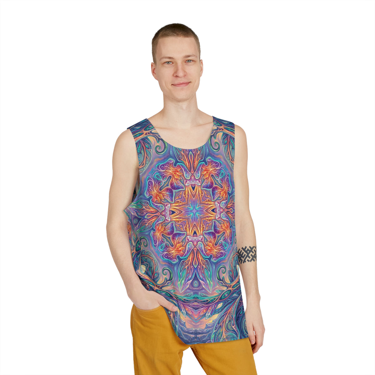 "Orchis Fractilium" MEN'S TANK TOP