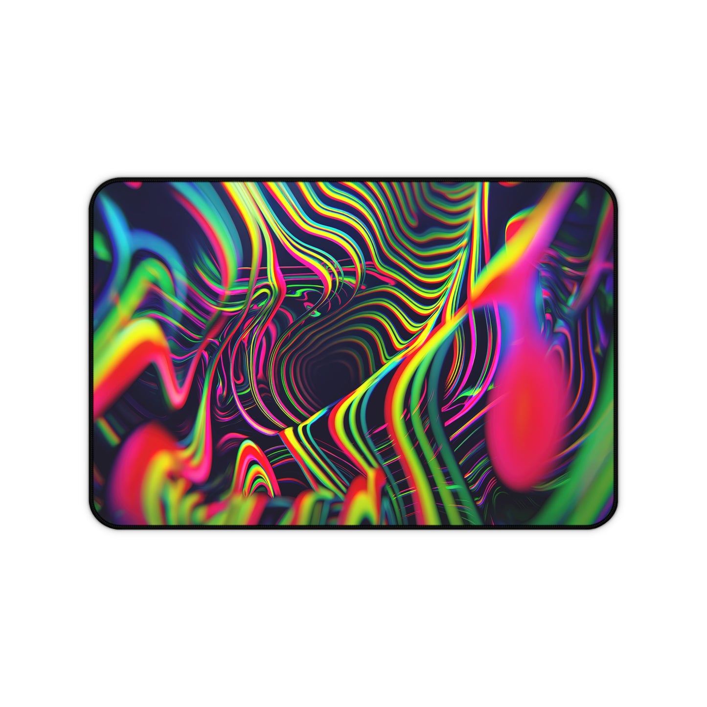 "Psychedelic Tracers" DESK MAT (12x18)(12x22)(15.5x31)