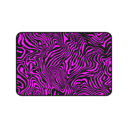 "Pink Zebra" DESK MAT (12x18)(12x22)(15.5x31)