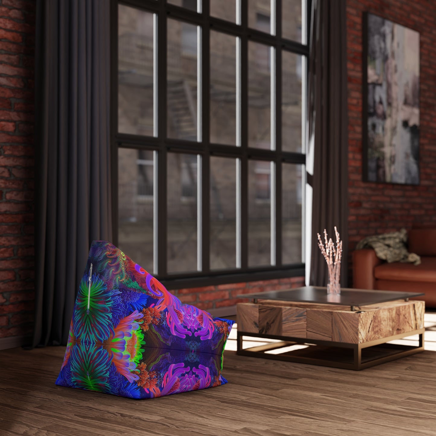 "Anemone" BEAN BAG CHAIR COVER