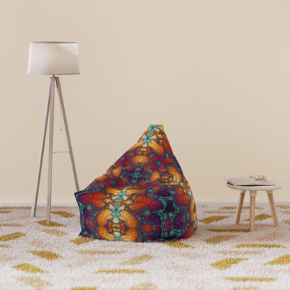 "Psychedelic Fractal" BEAN BAG CHAIR COVER