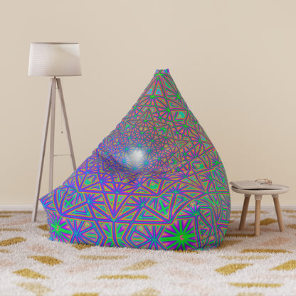 "Flower of Tron" BEAN BAG CHAIR COVER